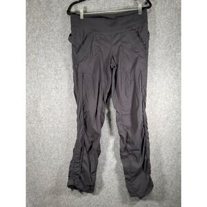 Lululemon Pants Womens 8 Black Dance Studio Straight Ruched Leg Pocket Active